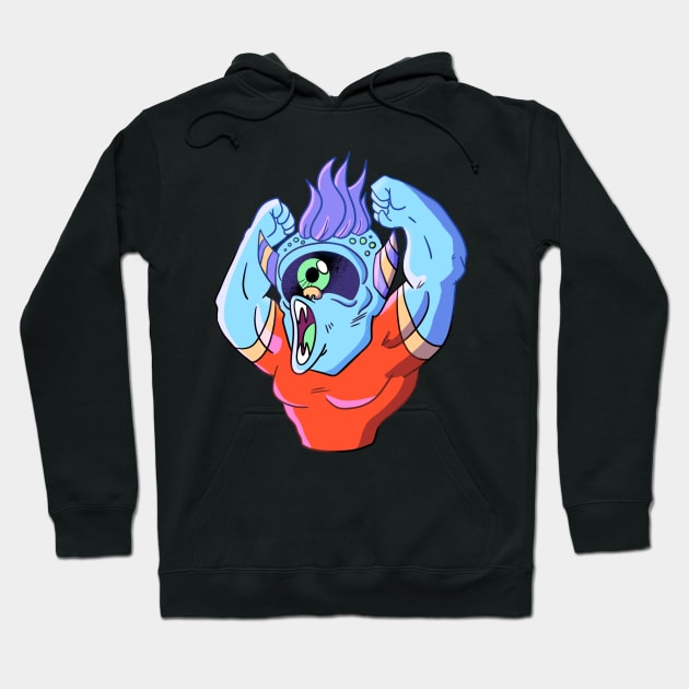 Monster Rising Hoodie by MorenoArtwork